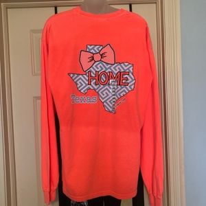 NWT Long Sleeve Texas Girlie Girl Tee